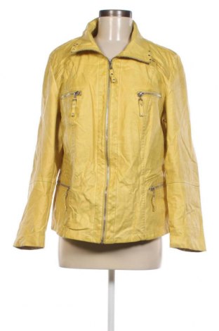 Dámska kožená bunda  Mona, Veľkosť XL, Farba Žltá, Cena  18,14 €