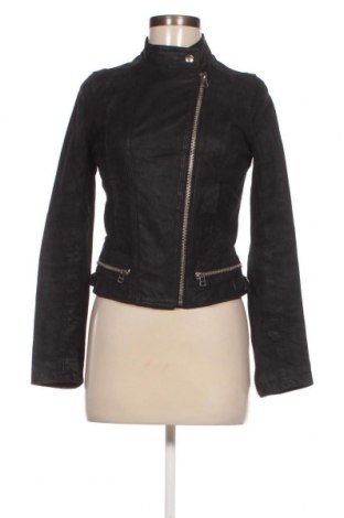 Damen Lederjacke New Look, Größe S, Farbe Schwarz, Preis € 74,46
