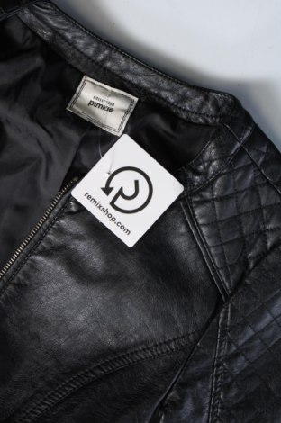 Dámska kožená bunda  Pimkie, Veľkosť M, Farba Čierna, Cena  27,78 €