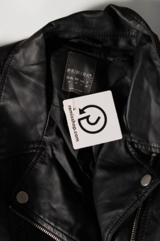 Γυναικείο δερμάτινο μπουφάν Primark, Μέγεθος M, Χρώμα Μαύρο, Τιμή 30,31 €