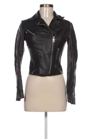 Dámska kožená bunda  Reserved, Veľkosť XS, Farba Čierna, Cena  27,78 €
