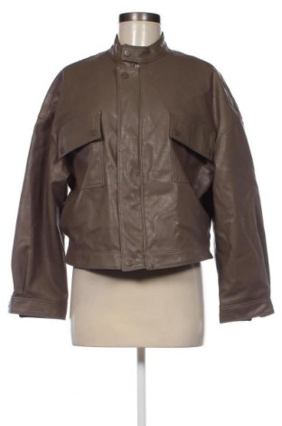 Dámska kožená bunda  Sinsay, Veľkosť XL, Farba Hnedá, Cena  5,56 €