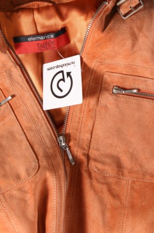 Damen Lederjacke Taifun, Größe S, Farbe Orange, Preis € 112,04
