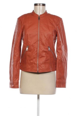 Dámska kožená bunda  Vero Moda, Veľkosť M, Farba Oranžová, Cena  16,44 €