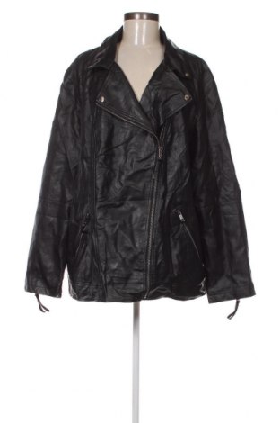 Дамско кожено яке Yessica, Размер 3XL, Цвят Черен, Цена 49,00 лв.