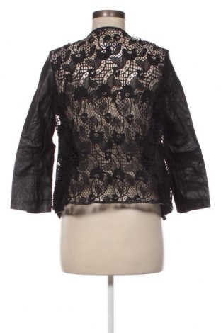 Damen Lederjacke Zara, Größe L, Farbe Schwarz, Preis € 18,16