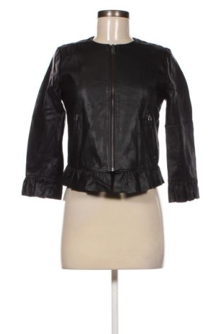Damen Lederjacke Zara, Größe M, Farbe Schwarz, Preis 18,16 €