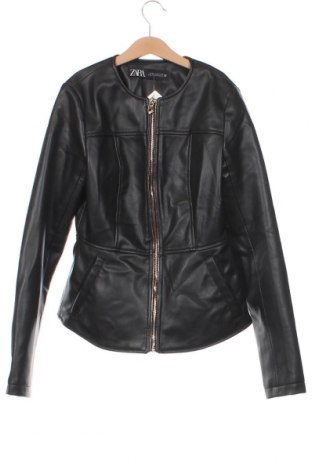 Dámska kožená bunda  Zara, Veľkosť XS, Farba Čierna, Cena  16,44 €