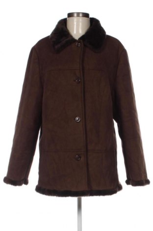 Дамско палто, Размер XL, Цвят Кафяв, Цена 37,45 лв.