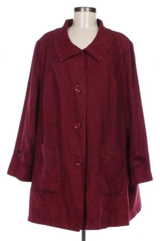 Дамско палто, Размер 3XL, Цвят Червен, Цена 53,12 лв.