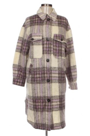 Дамско палто Bershka, Размер XS, Цвят Многоцветен, Цена 60,20 лв.