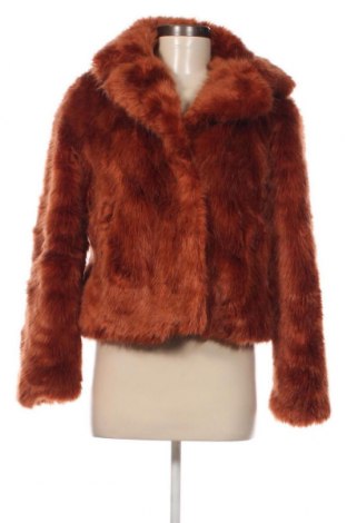 Дамско палто Bershka, Размер M, Цвят Оранжев, Цена 71,85 лв.