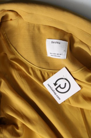 Дамско палто Bershka, Размер S, Цвят Жълт, Цена 30,72 лв.