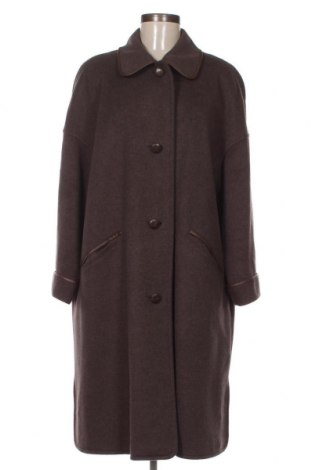 Дамско палто Delmod, Размер XL, Цвят Кафяв, Цена 70,97 лв.