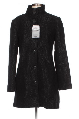 Дамско палто Desigual, Размер M, Цвят Черен, Цена 272,35 лв.