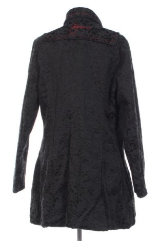 Дамско палто Desigual, Размер XL, Цвят Черен, Цена 87,12 лв.