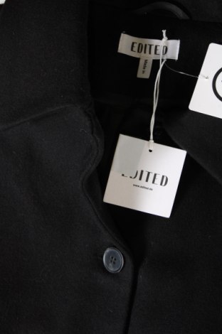 Γυναικείο παλτό Edited, Μέγεθος XS, Χρώμα Μαύρο, Τιμή 56,19 €