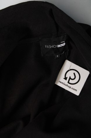 Dámsky kabát  Fashion nova, Veľkosť S, Farba Čierna, Cena  19,93 €