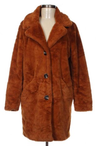 Дамско палто Free Quent, Размер S, Цвят Кафяв, Цена 37,10 лв.