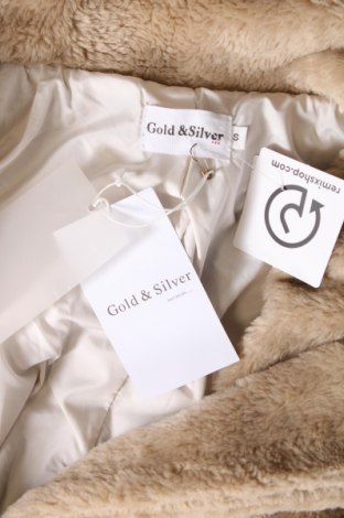 Dámský kabát  Gold & Silver, Velikost S, Barva Béžová, Cena  1 950,00 Kč