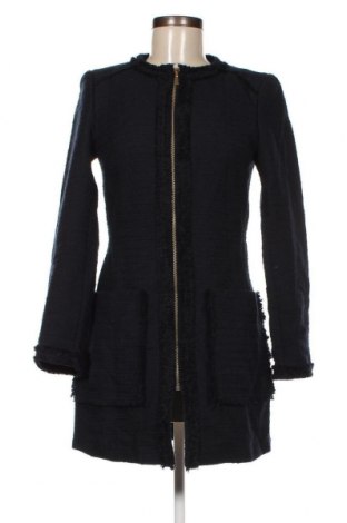 Дамско палто H&M, Размер XS, Цвят Син, Цена 64,00 лв.