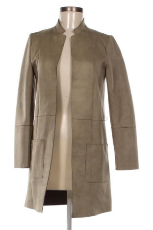 Дамско палто H&M, Размер XS, Цвят Зелен, Цена 26,24 лв.