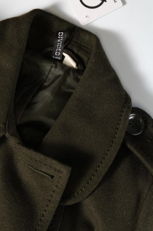 Дамско палто H&M, Размер M, Цвят Зелен, Цена 24,61 лв.