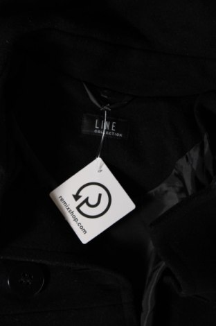 Γυναικείο παλτό Line, Μέγεθος L, Χρώμα Μαύρο, Τιμή 31,77 €