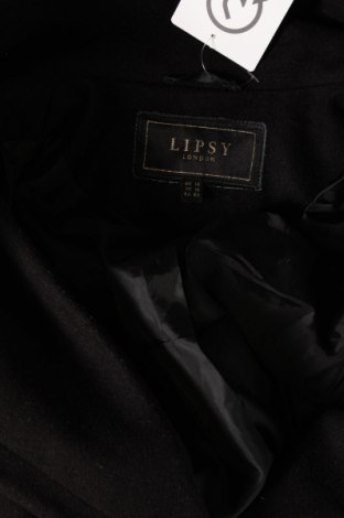 Damenmantel Lipsy London, Größe L, Farbe Schwarz, Preis 44,54 €
