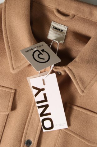 Дамско палто ONLY, Размер M, Цвят Кафяв, Цена 19,95 лв.