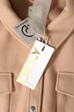 Dámský kabát  ONLY, Velikost L, Barva Béžová, Cena  399,00 Kč