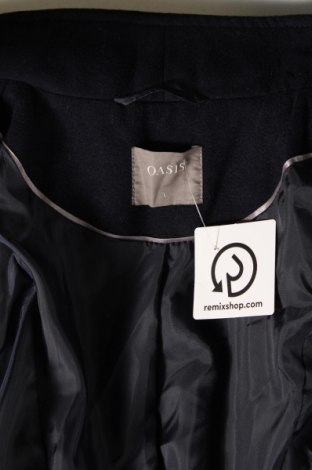 Γυναικείο παλτό Oasis, Μέγεθος L, Χρώμα Μπλέ, Τιμή 11,69 €