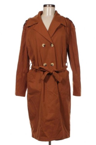 Дамско палто SHEIN, Размер L, Цвят Кафяв, Цена 9,60 лв.