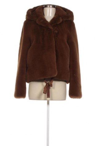 Дамско палто Sandro, Размер XS, Цвят Кафяв, Цена 110,06 лв.