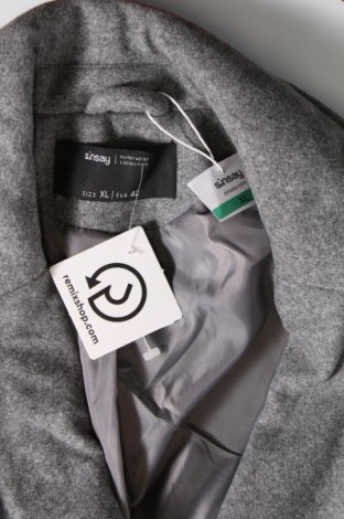 Γυναικείο παλτό Sinsay, Μέγεθος XL, Χρώμα Γκρί, Τιμή 60,73 €