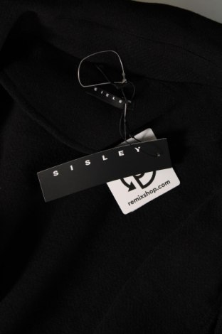 Γυναικείο παλτό Sisley, Μέγεθος XS, Χρώμα Μαύρο, Τιμή 161,15 €