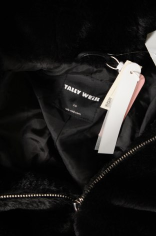 Дамско палто Tally Weijl, Размер XS, Цвят Черен, Цена 32,68 лв.