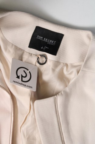 Γυναικείο παλτό Top Secret, Μέγεθος M, Χρώμα Λευκό, Τιμή 20,14 €