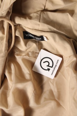 Palton de femei Vogue, Mărime M, Culoare Bej, Preț 111,84 Lei