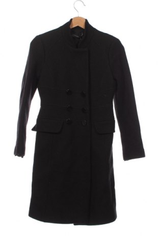 Γυναικείο παλτό Zara, Μέγεθος XS, Χρώμα Μαύρο, Τιμή 25,06 €