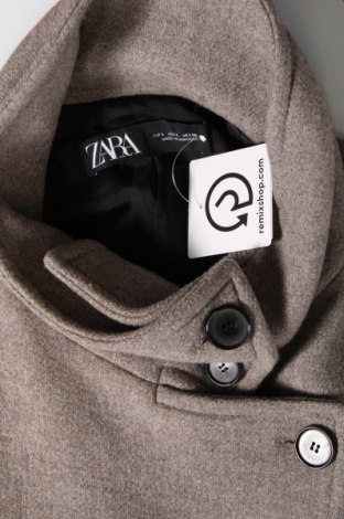Γυναικείο παλτό Zara, Μέγεθος L, Χρώμα Γκρί, Τιμή 25,06 €