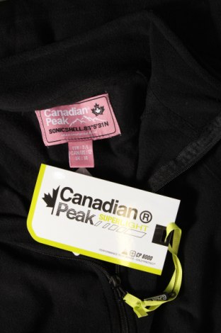 Damen Fleece Oberteil  Canadian Peak, Größe L, Farbe Schwarz, Preis 27,34 €