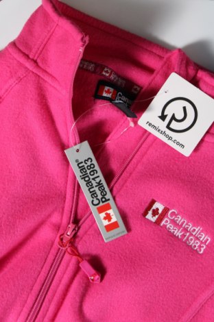 Γυναικεία ζακέτα fleece Canadian Peak, Μέγεθος S, Χρώμα Ρόζ , Τιμή 30,50 €
