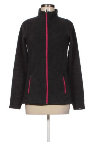 Γυναικεία ζακέτα fleece Cross Sportswear, Μέγεθος M, Χρώμα Γκρί, Τιμή 15,56 €