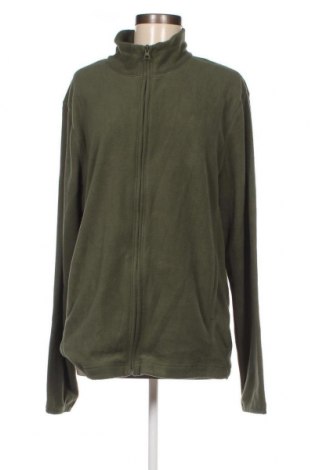 Γυναικεία ζακέτα fleece Oviesse, Μέγεθος XL, Χρώμα Πράσινο, Τιμή 10,55 €