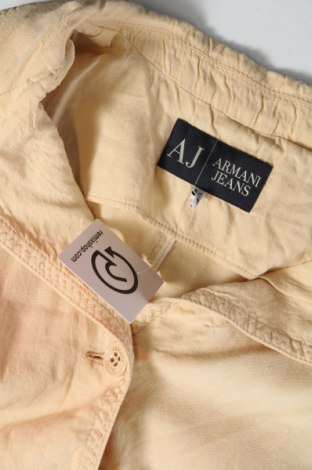 Damen Blazer Armani Jeans, Größe L, Farbe Beige, Preis € 15,35