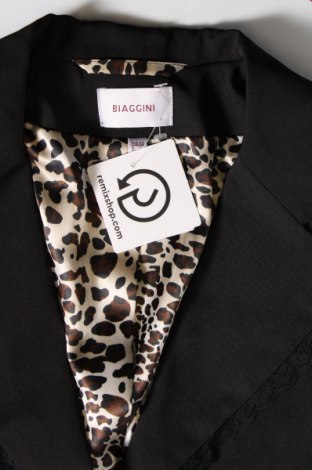 Γυναικείο σακάκι Biaggini, Μέγεθος M, Χρώμα Μαύρο, Τιμή 4,63 €