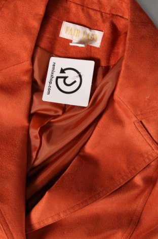 Дамско сако Fair Lady, Размер L, Цвят Оранжев, Цена 14,52 лв.