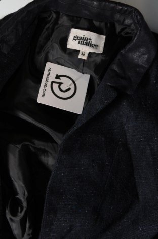 Γυναικείο σακάκι Grain De Malice, Μέγεθος S, Χρώμα Μαύρο, Τιμή 6,38 €