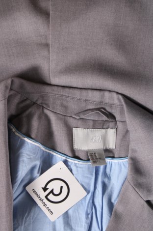 Дамско сако H&M, Размер M, Цвят Сив, Цена 28,60 лв.